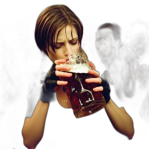 bottle, photorealistic, concept art, comic book art transparent PNG cut-out