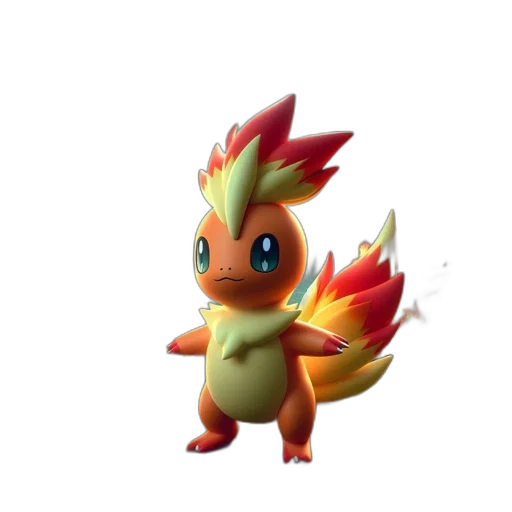 dragon, staff, animal, creature transparent PNG cut-out