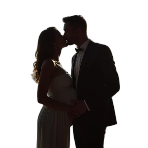 dress, hugh, chandler, kisses transparent PNG cut-out