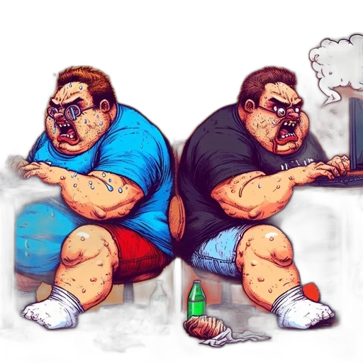 food, robot, concept art, pixel art transparent PNG cut-out