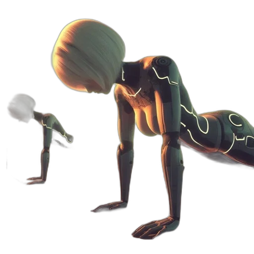robot, creature, weapon, concept art transparent PNG cut-out