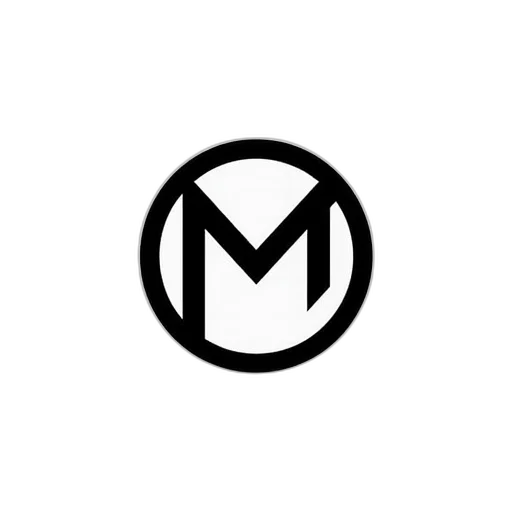 mask, monochrome, circular, logo transparent PNG cut-out