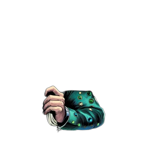 jacket, staff, face, weapon transparent PNG cut-out