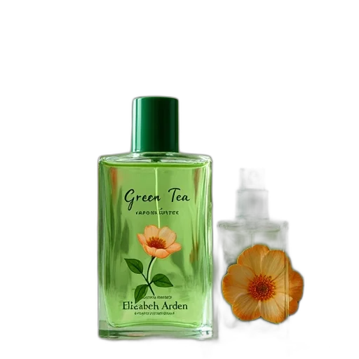 bottle, elizabeth, arden, green transparent PNG cut-out