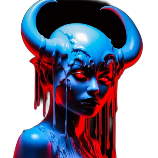 mask, face, creature, concept art transparent PNG cut-out