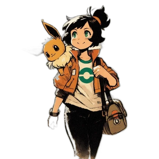 staff, animal, concept art, cartoon transparent PNG cut-out
