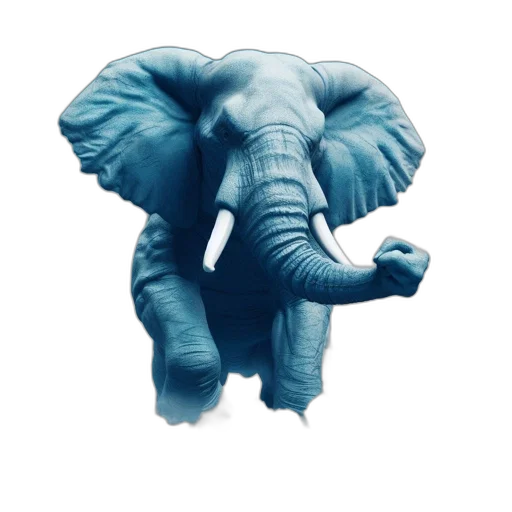 animal, creature, hat, 3d render transparent PNG cut-out