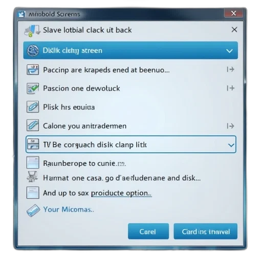disk, cleanup, screen, removal transparent PNG cut-out