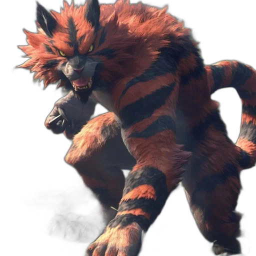 animal, creature, dragon, staff transparent PNG cut-out