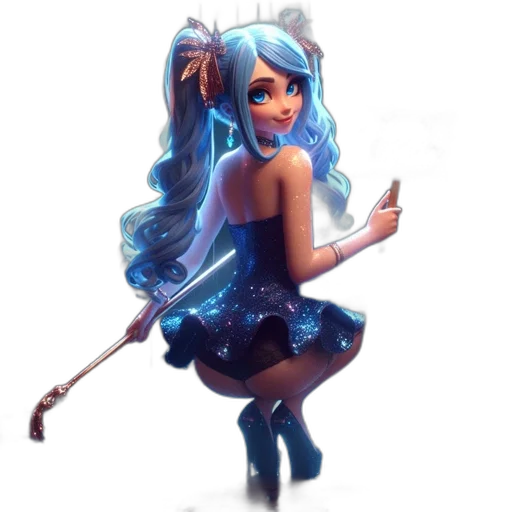 staff, dress, weapon, umbrella transparent PNG cut-out