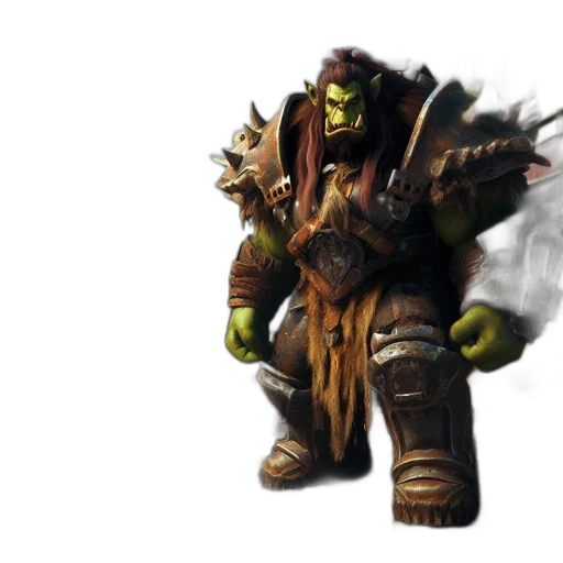 mask, creature, staff, weapon transparent PNG cut-out