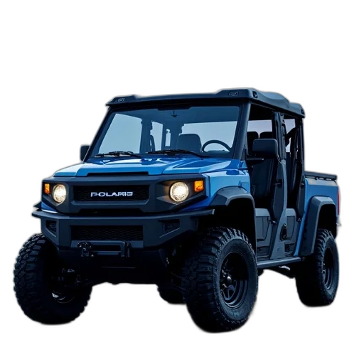 car, polaris, defender, crew transparent PNG cut-out
