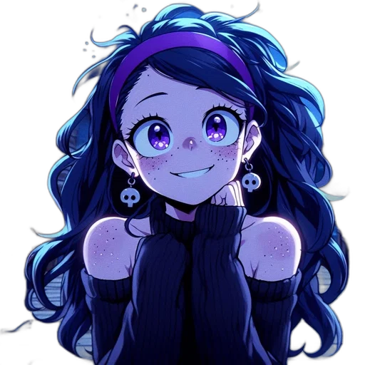 face, dress, jewelry, hair transparent PNG cut-out