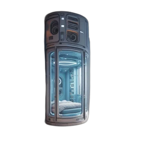 car, bottle, robot, 3d render transparent PNG cut-out