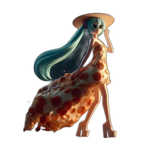 dress, animal, creature, hat transparent PNG cut-out
