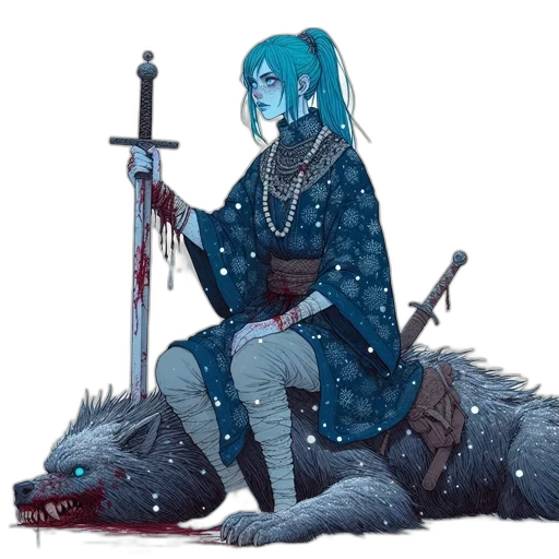 sword, staff, dragon, weapon transparent PNG cut-out