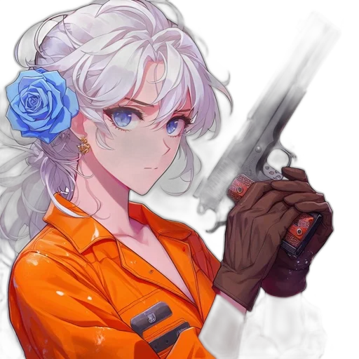 weapon, staff, flower, sword transparent PNG cut-out
