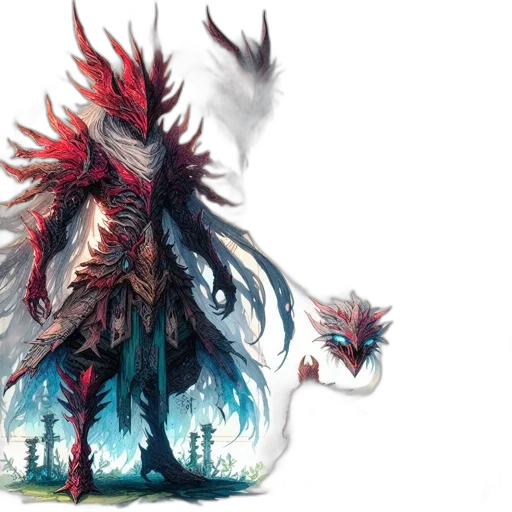 creature, dragon, concept art, fantasy art transparent PNG cut-out