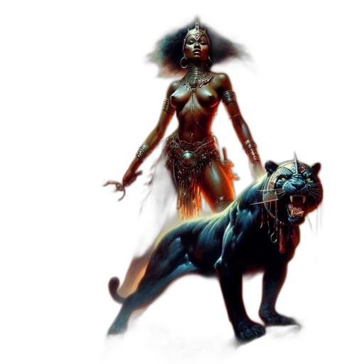 creature, concept art, fantasy art, comic book art transparent PNG cut-out