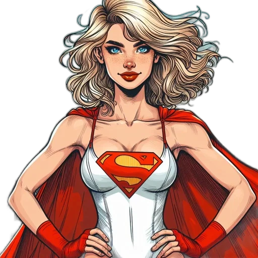 comic book art, cartoon, concept art, fantasy art transparent PNG cut-out