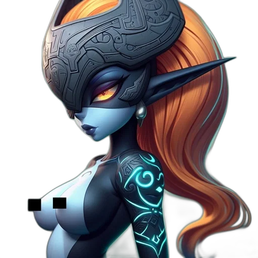 staff, robot, mask, dragon transparent PNG cut-out