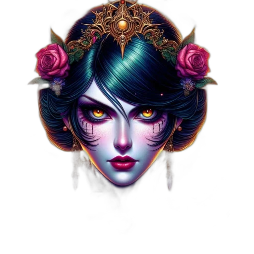 crown, face, mask, jewelry transparent PNG cut-out