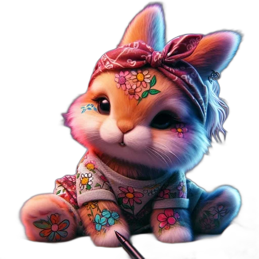 staff, jewelry, flower, animal transparent PNG cut-out
