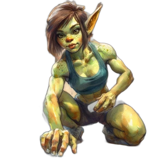 staff, creature, fantasy art, concept art transparent PNG cut-out