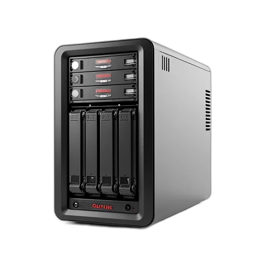 3d render, modern, sleek, server transparent PNG cut-out