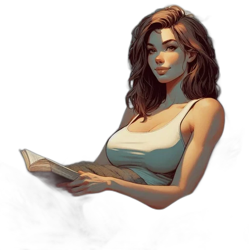 concept art, fantasy art, comic book art, pixel art transparent PNG cut-out