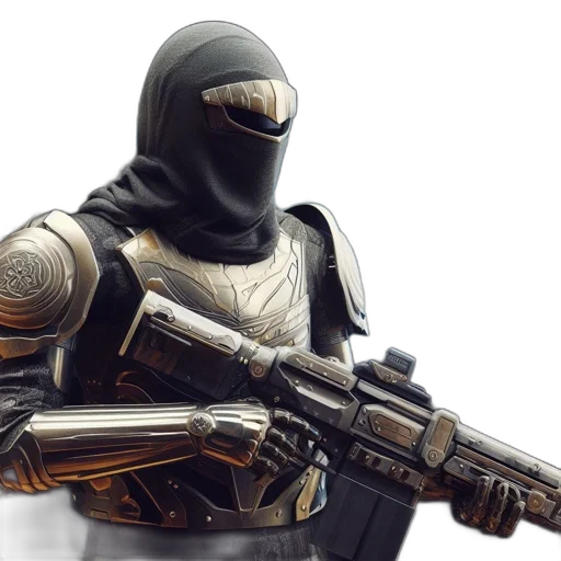 sword, weapon, mask, concept art transparent PNG cut-out