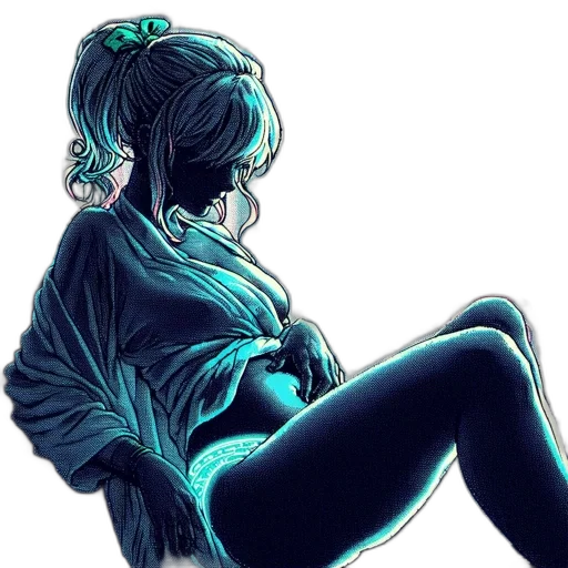 jacket, dress, concept art, comic book art transparent PNG cut-out