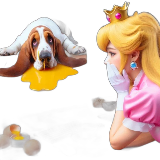 crown, dress, concept art, pixel art transparent PNG cut-out