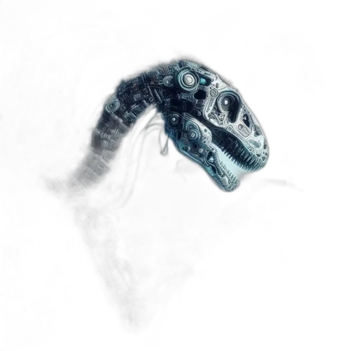 dragon, creature, mask, robot transparent PNG cut-out
