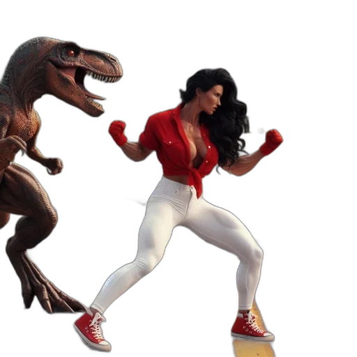 creature, concept art, 3d render, woman transparent PNG cut-out