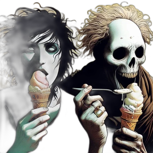 food, comic book art, concept art, photorealistic transparent PNG cut-out
