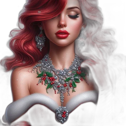 jewelry, crown, dress, fantasy art transparent PNG cut-out