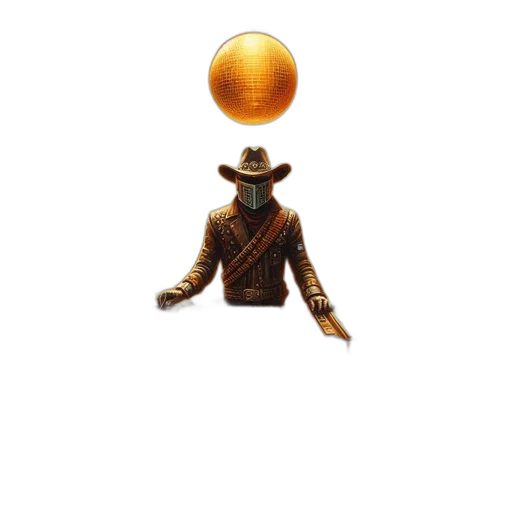 hat, staff, jewelry, robot transparent PNG cut-out