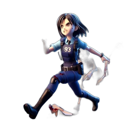 weapon, staff, jacket, dress transparent PNG cut-out