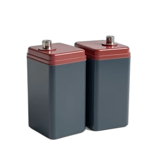 3d render, battery, 12v, sealed transparent PNG cut-out