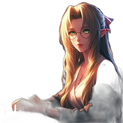 staff, dress, weapon, face transparent PNG cut-out