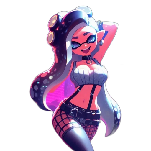 dress, weapon, robot, staff transparent PNG cut-out