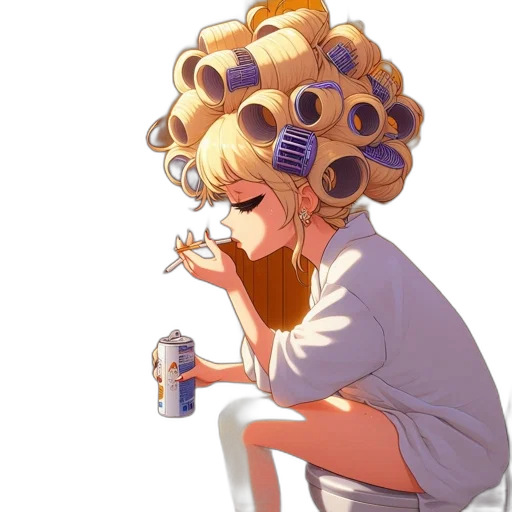 hair, crown, dress, bottle transparent PNG cut-out