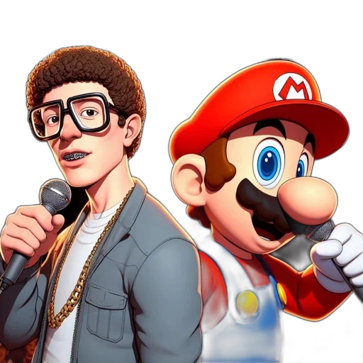 cartoon, concept art, pixel art, 3d render transparent PNG cut-out