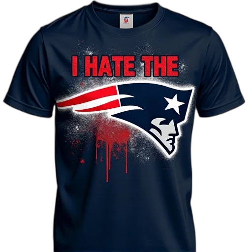 hate, patriots, shirt, fans transparent PNG cut-out