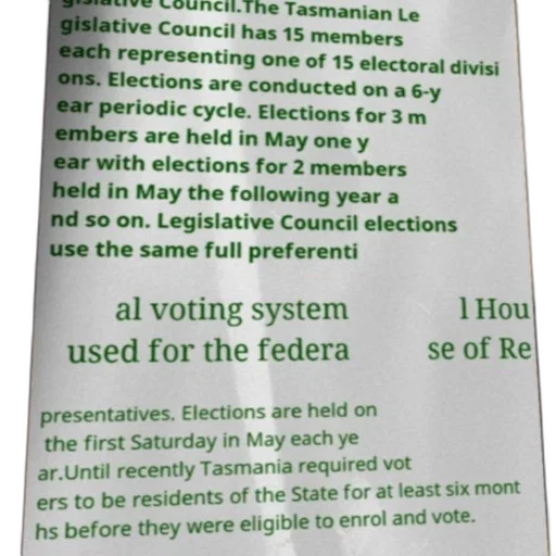 tasmanian, legislative, council, has transparent PNG cut-out