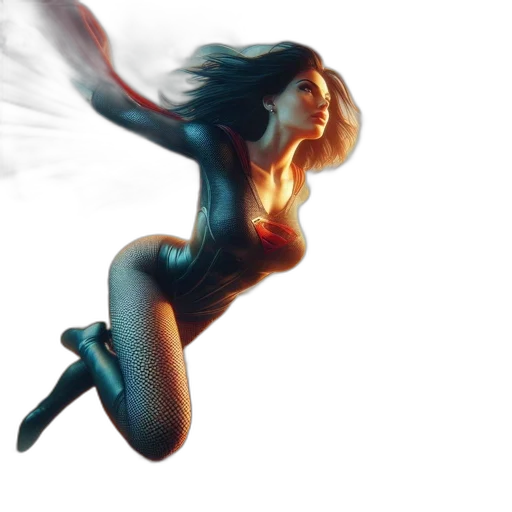 comic book art, concept art, fantasy art, 3d render transparent PNG cut-out