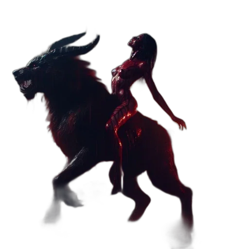 animal, dragon, creature, dress transparent PNG cut-out