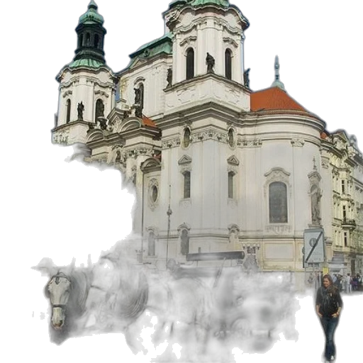 building, concept art, photorealistic, watercolor transparent PNG cut-out