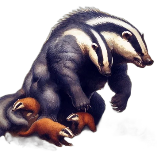 animal, creature, concept art, photorealistic transparent PNG cut-out